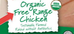 Free Range Chicken Label