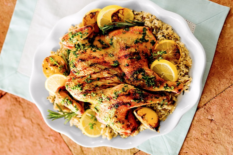 Butterflied-Herb-and-Lemon-Grilled-Chicken